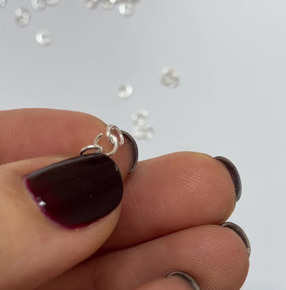 4mm Sterling silver jump ring