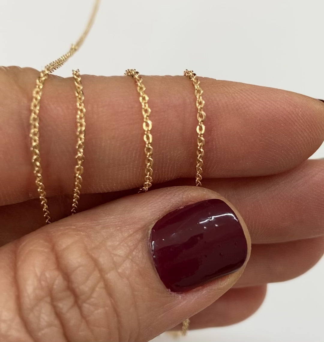 Dainty Gold cable chain