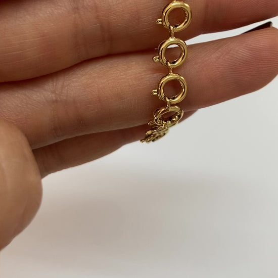 Spring clasps gold filled