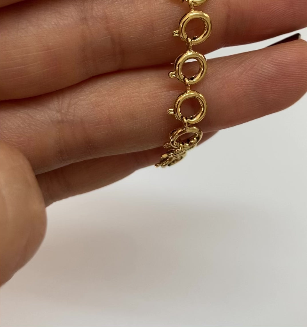 Spring clasps gold filled